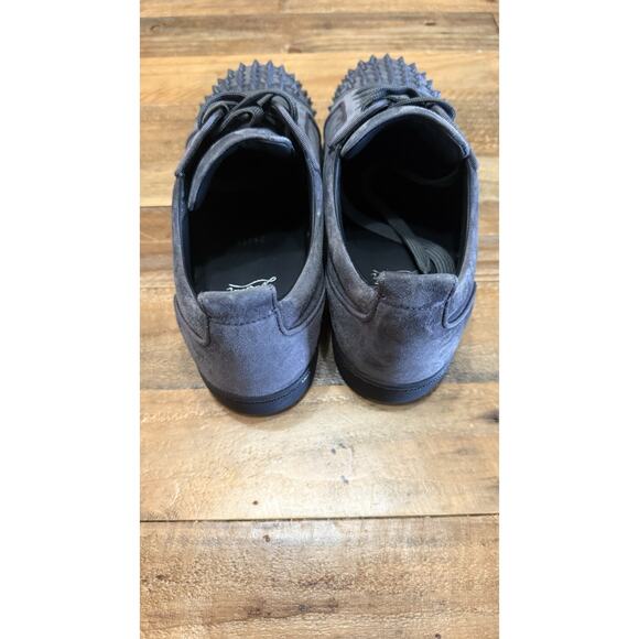 Christian Louboutin Louis Junior Spikes Orlato Gray Suede Men\'s Sneakers EU 46 main image 6